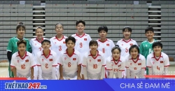 Futsal nữ Việt Nam ngược dòng hạ Myanmar 4-2, giành vé bán kết SEA Games 33