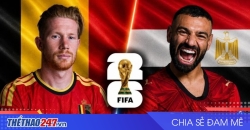 Lịch thi đấu World Cup 2026 ngày 16 tháng 6: Bỉ, Uruguay ra quân