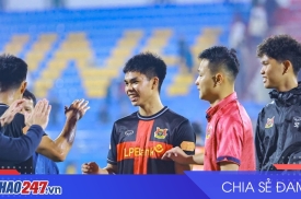Nguyễn Lê Phát tỏa sáng giúp Ninh Bình thắng SLNA tại V-League