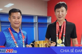 HLV Kim Sang Sik không dẫn dắt U22 Việt Nam tại Panda Cup 2025