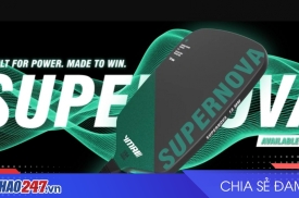 Vợt Supernova được USAPA chứng nhận, sẵn sàng 