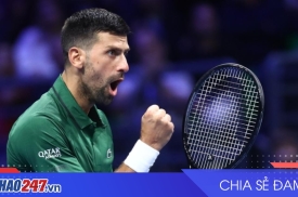 Djokovic vào chung kết Athens sau chiến thắng áp đảo trước Hanfmann