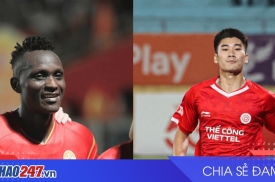 PVF CAND dẫn trước Thể Công Viettel 1-0 sau hiệp 1 V-League 2025/26