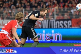 Harry Kane cứu Bayern thoát thua Union Berlin với bàn thắng phút bù giờ