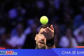 Djokovic rút lui khỏi ATP Finals 2025 vì chấn thương vai
