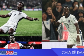 Saka tỏa sáng, Anh hạ Serbia 2-0: Arsenal thở phào trước derby