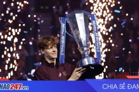 Sinner vô địch ATP Finals 2025, phá kỷ lục tiền thưởng