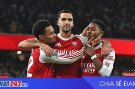 Arsenal đứng trước cơ hội lịch sử tại Derby Bắc London với Tottenham