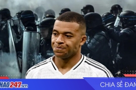 Mbappe gặp 'thảm họa' sở hữu CLB Caen: Cảnh sát phải can thiệp vì fan bạo loạn