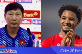 HLV Kim Sang Sik mong Xuân Son ghi bàn trong trận ĐT Việt Nam vs Lào