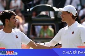 Sinner chiếm ngôi số 1 UTR, vượt Alcaraz sau mùa 2025 bùng nổ