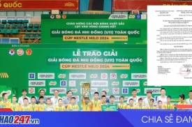 VFF Đình Chỉ Án Phạt Gian Lận Tuổi Đối Với U11 Sông Lam Nghệ An