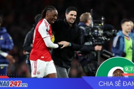 Eze lập hat-trick, Arsenal đại thắng Tottenham 4-1 tại Ngoại hạng Anh