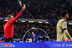 Chelsea nhấn chìm Barcelona 3-0, Araújo nhận thẻ đỏ kỷ lục