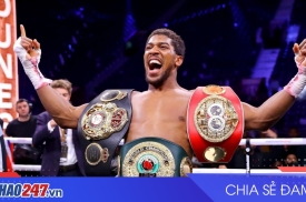 Anthony Joshua công bố 'Top 5 tay đấm hạng nặng vĩ đại nhất', tự điền tên