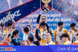 Campuchia rút đội bóng chuyền nam khỏi SEA Games 33, thêm 1 môn bị loại
