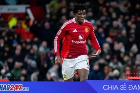 Hậu vệ Man Utd Dorgu gây tranh cãi vì 