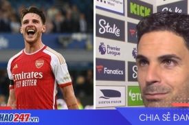 HLV Arteta mong Declan Rice giành Quả Bóng Vàng trước đại chiến Chelsea