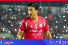 Văn Hậu tái xuất ấn tượng trong trận CAHN vs Buriram United, gây sốt ĐNÁ