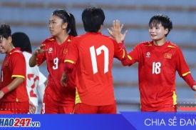 Nữ Việt Nam hủy diệt Malaysia 6-0, khởi đầu hoàn hảo SEA Games 33