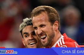 Harry Kane lập hat-trick, Bayern Munich đè bẹp Stuttgart 5-0 ở Bundesliga