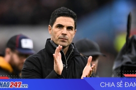 Arsenal đứt chuỗi bất bại: Arteta nói gì sau trận thua Aston Villa?