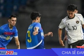 U22 Indonesia thua sốc U22 Philippines 0-1, nguy cơ bị loại sớm SEA Games 33