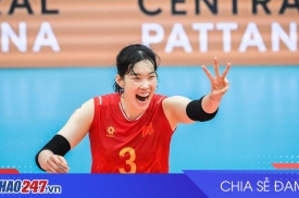 Bóng chuyền nữ Việt Nam toàn thắng vòng bảng SEA Games 33