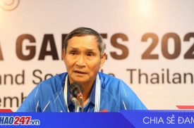 HLV Mai Đức Chung tự tin ĐT nữ Việt Nam thắng Indonesia tại bán kết SEA Games 33