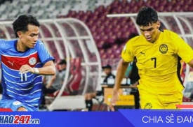 U22 Malaysia giành HCĐ SEA Games 33 sau chiến thắng U22 Philippines