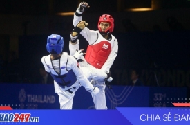 Nguyễn Hồng Trọng chấm dứt 22 năm chờ vàng Taekwondo SEA Games 33