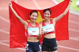 Điền kinh Việt Nam rực sáng tại SEA Games 33 với 12 HCV và kỷ lục mới
