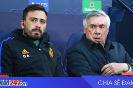 Davide Ancelotti là ứng viên sáng giá dẫn dắt Real Madrid