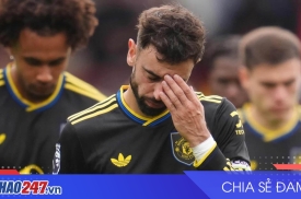 Chấn thương của Bruno Fernandes giáng đòn nặng vào MU sau trận thua Aston Villa