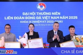 Đại hội VFF 2025: Thống nhất điều chỉnh cấu trúc và kết nạp thành viên mới