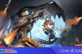 Hướng dẫn đội hình Piltover triệu hồi T-Hex khủng long trong DTCL Mùa 16