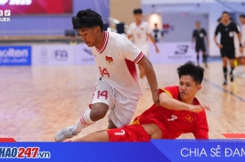 U19 Futsal Indonesia Thắng Đậm Việt Nam 7-3, Vào Chung Kết AFF