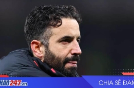 HLV Amorim giải thích quyết định về sao trẻ MU sau trận hòa Wolves