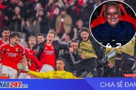 Benfica thắng Real Madrid 4-2, thủ môn Trubin ghi bàn phút bù giờ Champions League