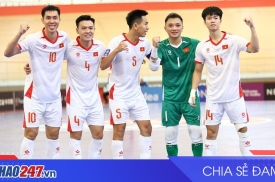 ĐT futsal Việt Nam đánh bại Lebanon 2-0, rộng cửa vào tứ kết châu Á 2026