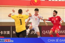 BXH Futsal châu Á 2026: Việt Nam và Thái Lan áp đảo bảng B