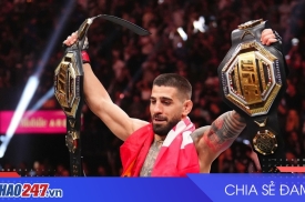 Ilia Topuria trở lại UFC sau vụ kiện, sẵn sàng đối đầu Justin Gaethje