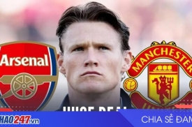 Chuyển nhượng: McTominay 80 triệu euro, MU và Arsenal tranh giành