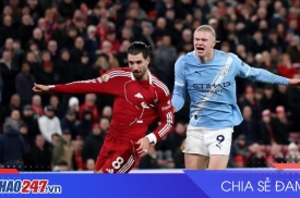 VAR gây sốc: Man City bị từ chối bàn thắng, Szoboszlai nhận thẻ đỏ trước Liverpool