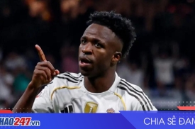 Vinicius Jr. an ủi Araujo: Tình đồng nghiệp vượt trên El Clasico