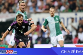 Bayern Munich áp đảo Werder Bremen: 