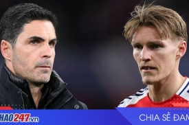 Martin Odegaard cân nhắc rời Arsenal, Man Utd sẵn sàng chiêu mộ