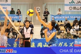 NEC Red Rockets hạ Okayama Seagulls 3-1 tại V.League nữ