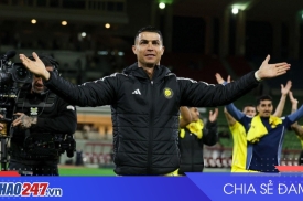 Ronaldo đổi màn ăn mừng 