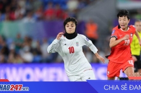 ĐT nữ Hàn Quốc thắng đậm Iran 3-0 tại Asian Cup 2026